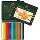 Набор цветных карандашей Faber Polychromos 24 цв металл. коробка - изображение 1