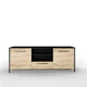 Подставка для телевизора Fenster UNTV 06B 60×155×36,5 Дуб сонома/Чёрный - изображение 3