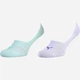Набор мужских следов Puma Footie Unisex 141011001004 39-42 2 пары Белый/Мятный (8718824799759) - изображение 1