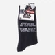Носки мужские высокие хлопковые Disney Star Wars 93155062-3 43-46 Черные (3349610011684) - изображение 2