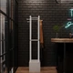 Дизайнерская напольная вешалка Fenster Амстердам Белый-серебро - изображение 1