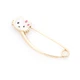 Золота шпилька "Hello Kitty" (емаль) зак00260 Онікс - зображення 1
