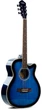 Акустична гітара з чохлом Caravan Music AHS-4020 40" Blue - зображення 1