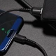 Кабель USB BOROFONE BX16 Easy Type-C (3A) (1M) Чорний - изображение 3