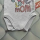 Боді дитячий Love Mom Lullaby 56-62 см сірий - зображення 4