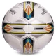 М'яч футбольний професійний №5 SOCCERMAX FIFA (PU, білий-сірий-жовтий) (FB-0176) - зображення 2