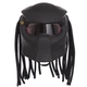 Мотошлем интеграл (full face) Хищник (Predator) AKFOX M-2278 XL черный - изображение 2