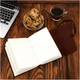 Шкіряний Блокнот записна книга B6 Comfy Strap ручної роботи зі шкіри Crazy Horse Темно-коричневий - зображення 9