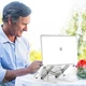 Подставка складная металлическая для ноутбуков и планшетов STR Aluminum Laptop Stand X7, до 15.6 дюймов, серебристая - изображение 3