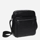 Мужская сумка кожаная Laras k109980-1 Black (ROZ6300004318) - изображение 1