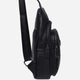 Сумка слинг через плечо мужская из натуральной кожи Laras K101023 Black (ROZ6300004239) - изображение 4