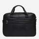 Сумка-портфель мужская кожаная Laras K101688 Black (ROZ6300004280) - изображение 3