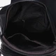 Сумка слинг через плечо мужская из натуральной кожи Laras K101023 Black (ROZ6300004239) - изображение 9