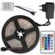Світлодіодна стрічка SMD 5050 RGB в силіконі вологозахищена в комплекті блок живлення контролер і пульт 5м - зображення 1