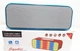 Портативная Bluetooth колонка WS-2515BT на аккумуляторе LED подсветка FM-приемник микрофон Синяя - изображение 3
