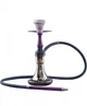 Кальян в сборе 2х2 Hookah Pixel purple натуральное дерево ясень встроенный диффузор 45 см в подарочной упаковке Фиолетовый - изображение 1