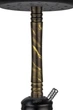 Кальян в сборе 2х2 Hookah NEXT Black/Gold колба Craft Черно-Золотой 53см - изображение 2