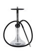 Кальян в сборе 2х2 Hookah NEXT Black/Silver колба Craft Черно-Cеребряный 53см - изображение 1