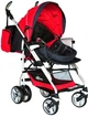 Універсальна коляска 2 в 1 NeoBaby NB702 Червоно-чорна - зображення 3