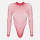 Эротическое боди женское Obsessive B126 S/M/L Красное (5901688229729) - изображение 5
