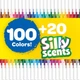 Набор фломастеров Crayola Super Tips Markers, Washable Markers, Silly Scents Markers маркеров 120 штук 585050 - изображение 3