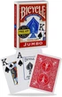 Гральні карти Bicycle Jumbo Playing Cards - Red and Blue (B003EG844Q) - зображення 2