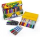 Набор маркеров Crayola Ultra-Clean Washable Markers, Gel Markers, Window Markers, 64 шт (58-8180) - изображение 1