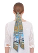 Краватка дизайнерський Твилли MyScarf з яскравим принтом Крим - зображення 2