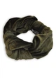 Тюрбан MyScarf теплый one size хаки бархатный с узлом - изображение 2