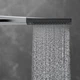 Ручная лейка HANSGROHE Rainfinity 100 1jet 26866000 хром/черный - изображение 2