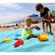 Пляжная подстилка антипесок коврик для пляжа и пикника Sand Free Mat 2x1.5м складной RY-47 - изображение 1