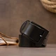 Ремінь чоловічий з натуральної шкіри Vintage 115 см Чорний (leather-20382) - зображення 7