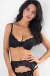 Бюстгальтер push-up Kleo 206.01 Lace Greta чорний 70В - зображення 2