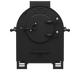 Печь на дровах серии BARREL 1510 тип 00 d 120мм 9 кВт (6C0001) - изображение 2