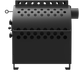 Печь на дровах серии BARREL 1510 тип 01 d 120мм 9 кВт (6C0003) - изображение 5