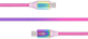 Кабель Real-El Premium USB Type C - Type C Rainbow 1 м (EL123500053) - зображення 6