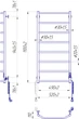 Полотенцесушитель электрический MARIO Трапеция-I 1090х530 TR K (2.3.2817.10.P) - изображение 7