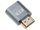 Віртуальна вилка Kebidu HDMI адаптер 4K Емулятор монітора для відеокарт Сірий (1005-501-00) - зображення 1