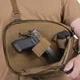 РЮКЗАК HELIKON-TEX EDC SLING - CORDURA Black - зображення 3