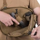 РЮКЗАК HELIKON-TEX EDC SLING - CORDURA Black - зображення 4
