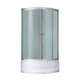 Душевой бокс Lidz Tani SB80x80.SAT.HIGH.FR Frost - изображение 1