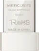 Сетовий Wi-Fi адаптер Mercusys MW150US - зображення 1