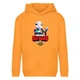 Худи детская Brawl Stars Bayron (Бравл Старс Байрон) оранжевая (BRS orn) 116 см - изображение 1