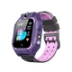 Детские смарт часы Smart Baby Watch Q19 водонепроницаемые Смарт-часы c Gps с кнопкой SOS и защитой от потери и контроля ребенка. Фиолетовые - изображение 3