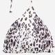 Верхняя часть купальника женская H&M 4928995-ADNT 32 Белая в коричневые узоры (3000000585702) - изображение 3