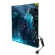 Керамическая электронагревательная панель AFRICA T700 с эко-конвекцией и терморегулятором, с рисунком (heroes-006) - изображение 1
