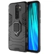 Чохол протиударний Epik Ring Magnetic Case на Xiaomi Redmi Note 8 Pro Чорний / Soul Black - зображення 1