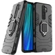 Чохол протиударний Epik Ring Magnetic Case на Xiaomi Redmi Note 8 Pro Чорний / Soul Black - зображення 2