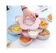 Обертається складна конфетніца з підставкою для телефону 2 ярусу Candy Box Flower для цукерок і фруктів Рожевий - зображення 4