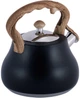 Чайник Kamille Whistling Kettle Black 2.7л з нержавіючої сталі зі свистком (чорний) (KM-1092) - зображення 3